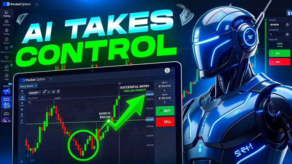 Binary Options Trading with AI Bots on Pocket Option